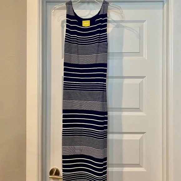 Maeve from Anthropologie Navy Blue Edisto Bodycon Dress